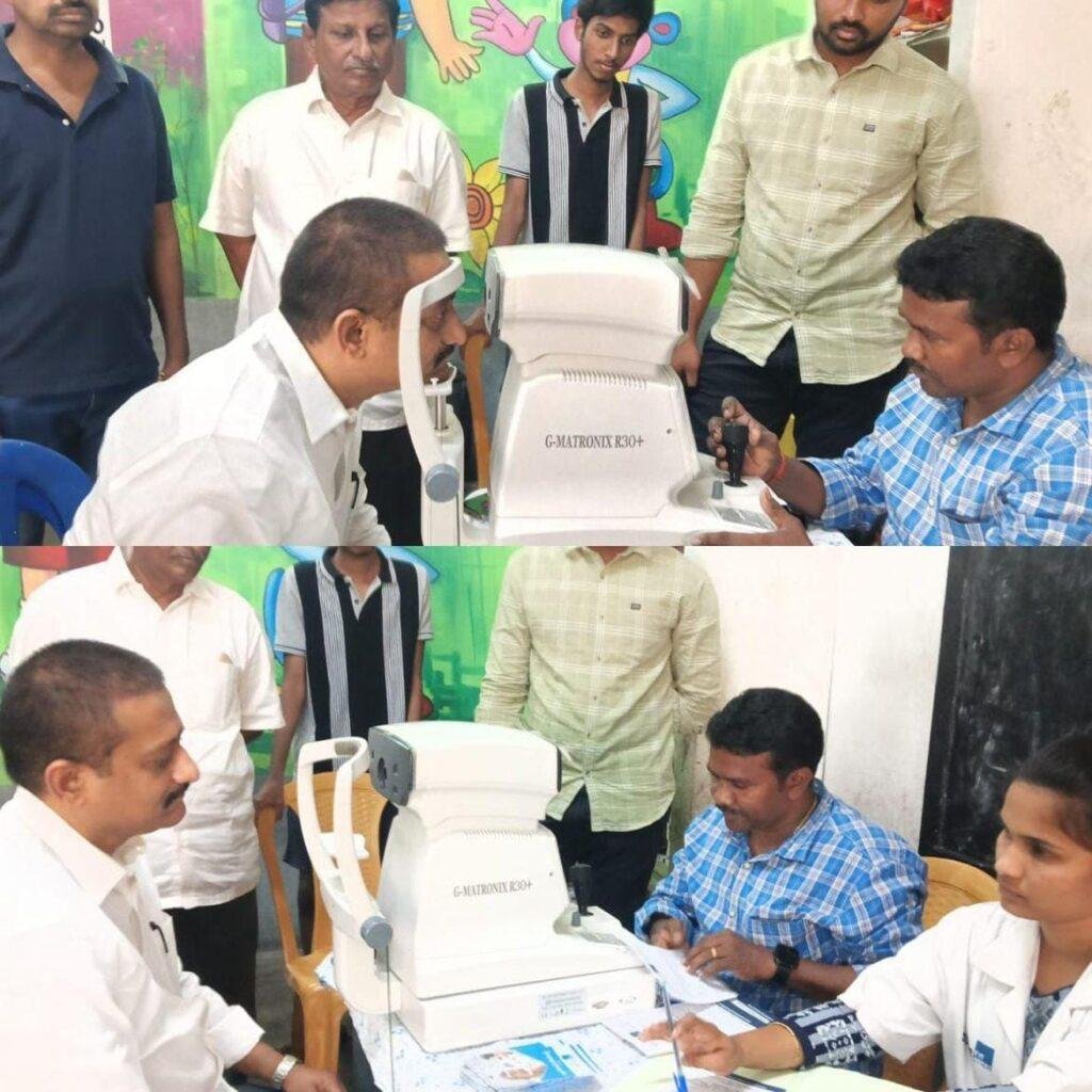 ఉచిత వైద్య శిబిరం నిర్వహించడం అభినందనీయం.  అప్పిడి కిరణ్ కుమార్ రెడ్డి.