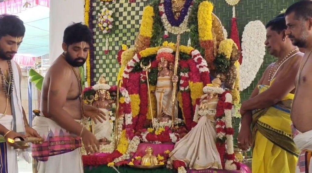 ఒంటిమిట్ట లో కళ్యాణానికి శుభారంభం