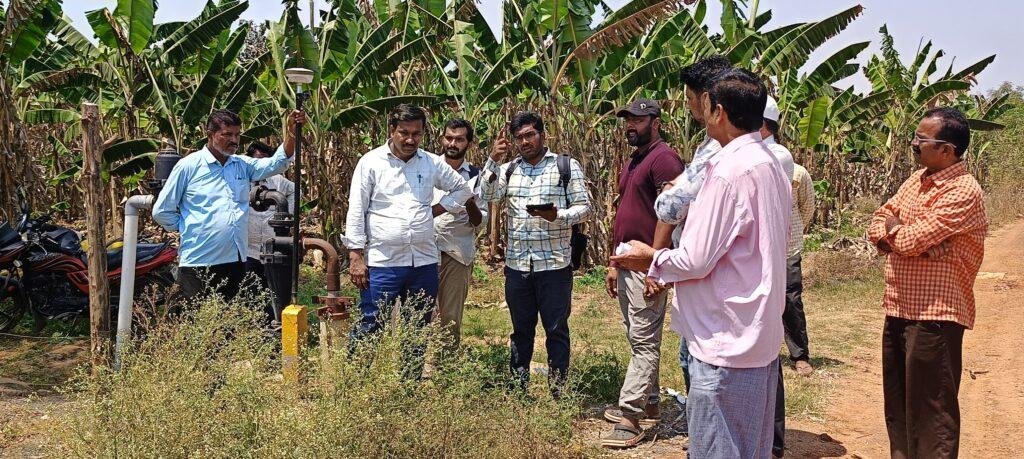 భూమి సరిహద్దు సమస్యను పరిష్కరించిన పుల్లంపేట తాహసిల్దార్ పుల్లారెడ్డి
