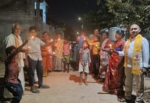 కొమ్మివారిపల్లి అరుంధతి వాడ లో టిడిపి సంబరాలు