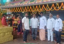 మాచు పల్లెలో శ్రీ రేణుక ఎల్లమ్మ తల్లిని దర్శించుకున్న, టిడిపి రాష్ట్ర కార్యదర్శి శనివారపు మోహన్ రెడ్డి
