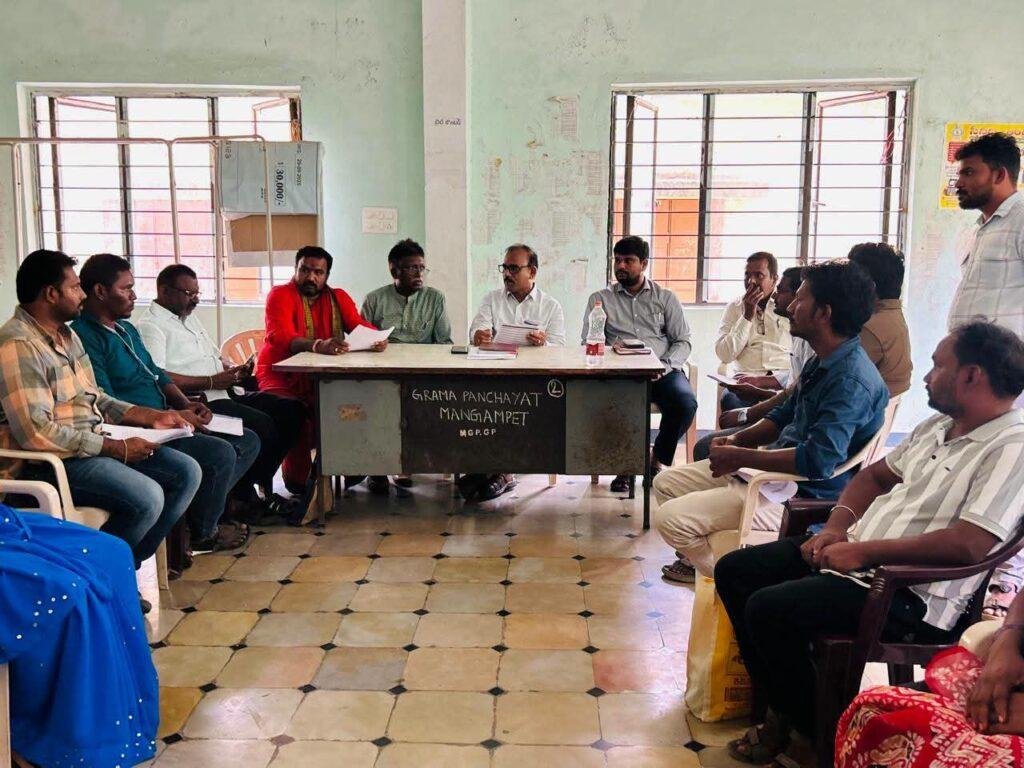 ప్రతి బూత్ లో యానిమేషన్ ఫాంలో ఏ ఎస్ డి డి లిస్టు పరిశీలన