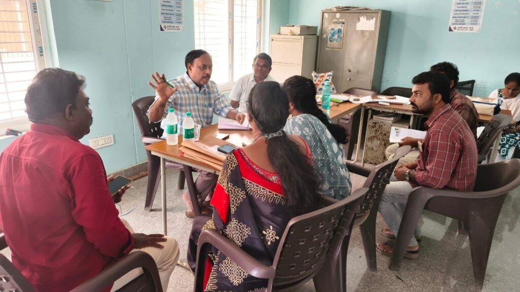 బి ఎల్ ఓ లు 100 శాతం ఎస్ఐ ఆర్ మ్యాపింగ్ పూర్తి పూర్తి చేయాలి; డిఆర్ఓ మల్లికార్జునుడు