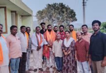 కుంభకోణం సాయి ఆచారి కి భారతీయ జనతా పార్టీ యువమోర్చా జిల్లాకార్యదర్శిగా పదవి