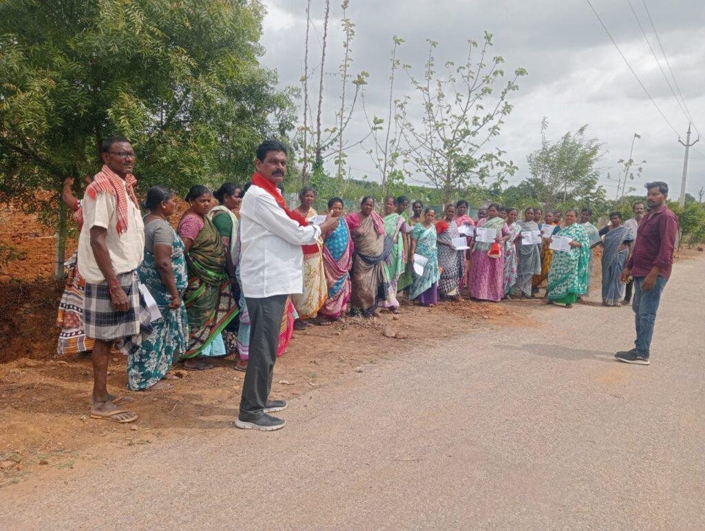 మహాత్మా గాంధీ జాతీయ ఉపాధి హామీ పథకాన్ని యధావిధిగా కొనసాగించాలి  సిగి చెన్నయ్య, రాష్ట్ర కార్యదర్శి, 