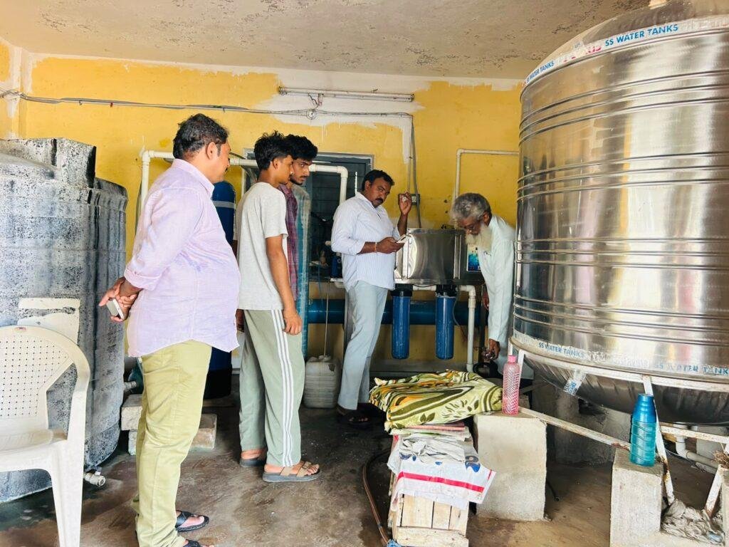 అగ్రహారంలో తాగునీటి ఎద్దడి: స్పందించి మరమ్మతులు చేయించిన తల్లెం భరత్ కుమార్ రెడ్డి