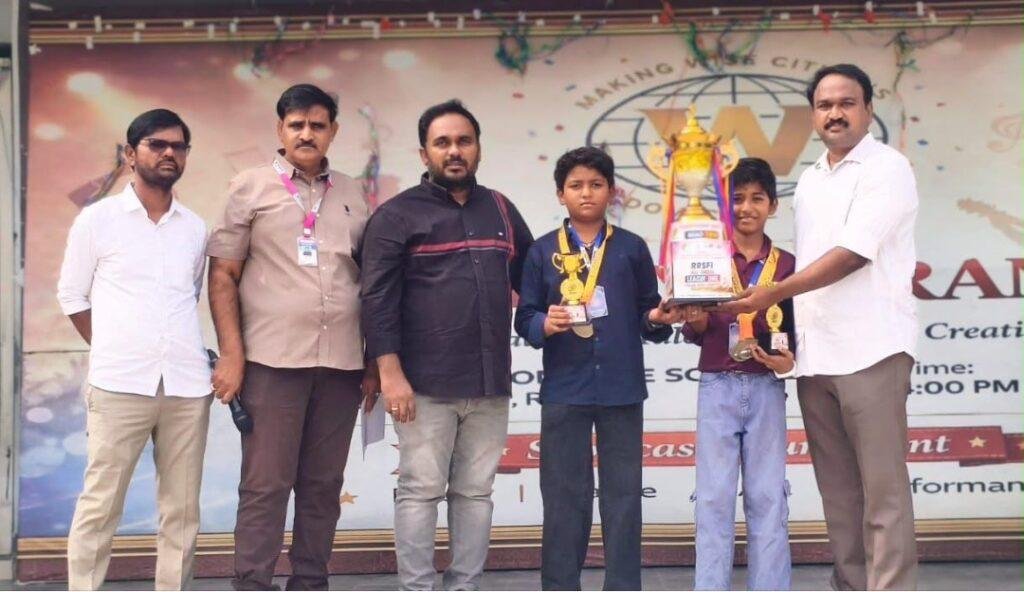జాతీయస్థాయి రోలర్ స్కేటింగ్ పోటీలలో విజ్ డమ్ విద్యార్థుల అసమాన ప్రతిభ